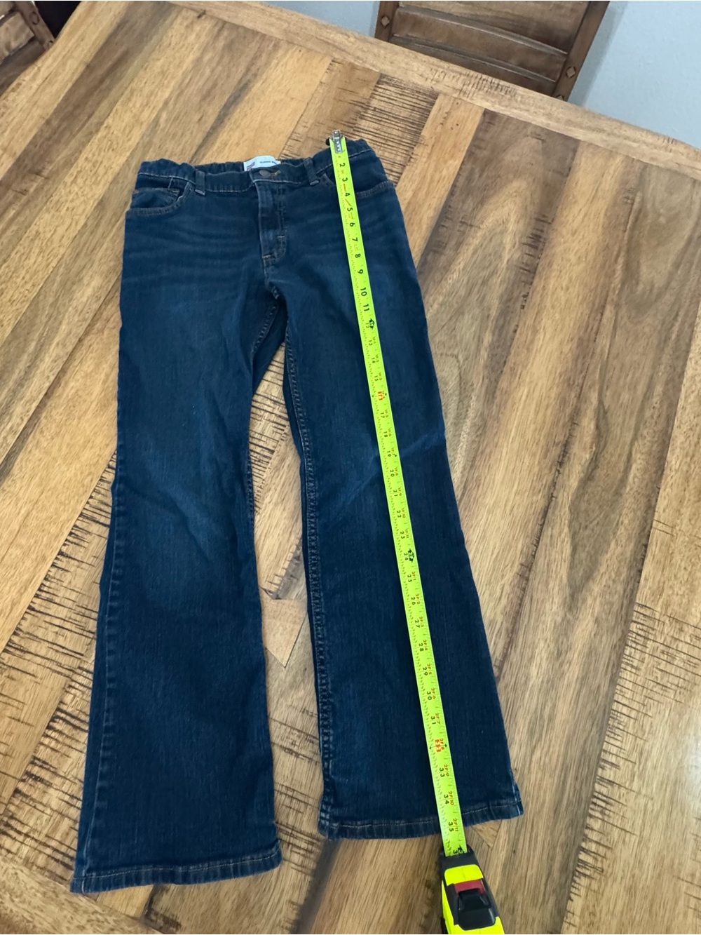 Boys Wrangler Dark Blue Bootcut Jeans